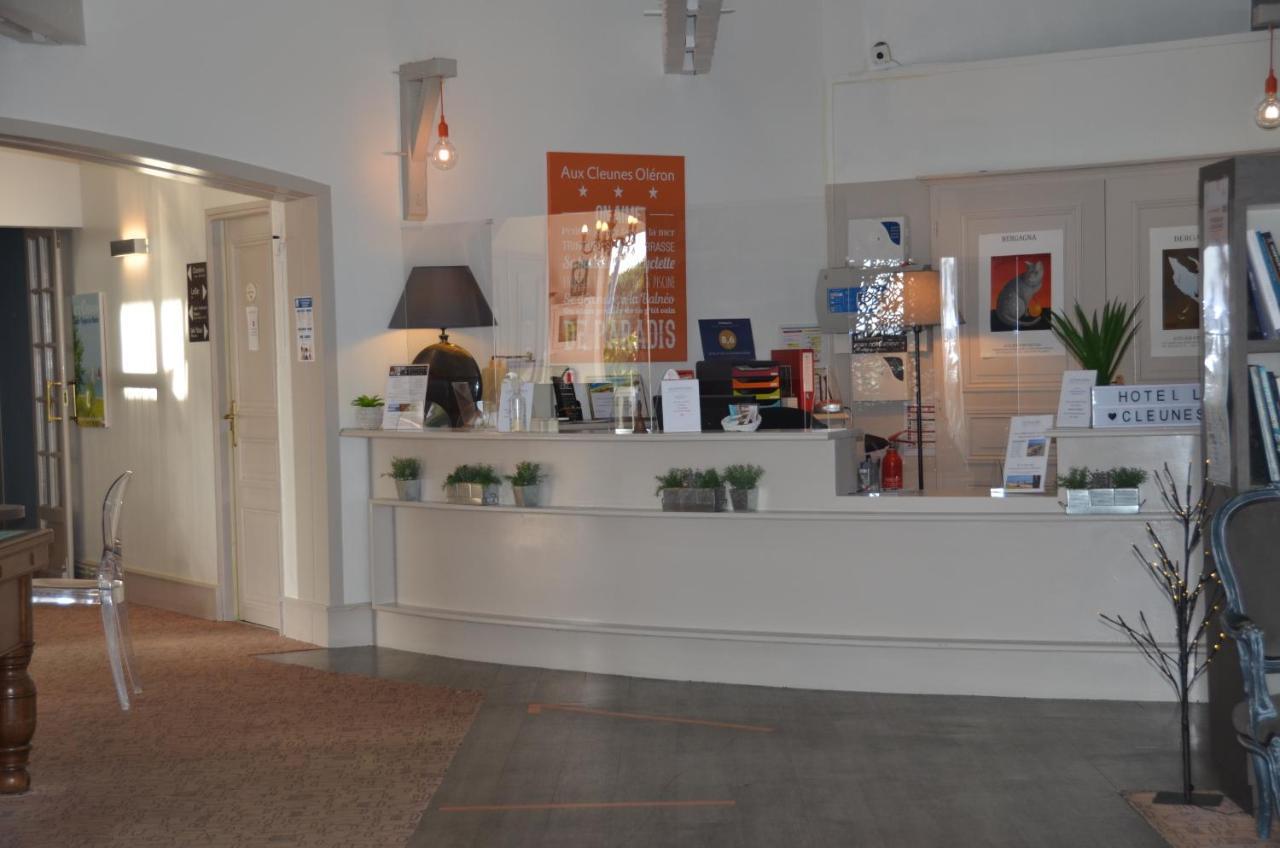 Hotel Et Spa Les Cleunes Oleron 圣特罗让莱班 外观 照片